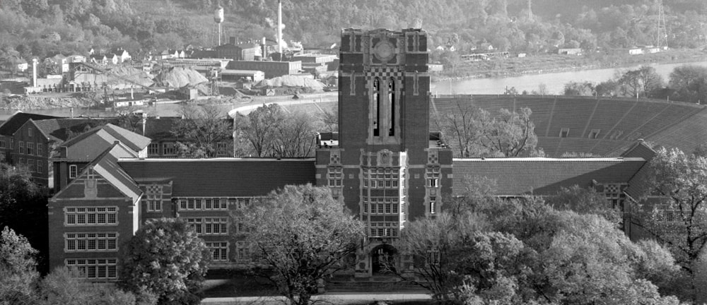 Old photo of Ayres Hall